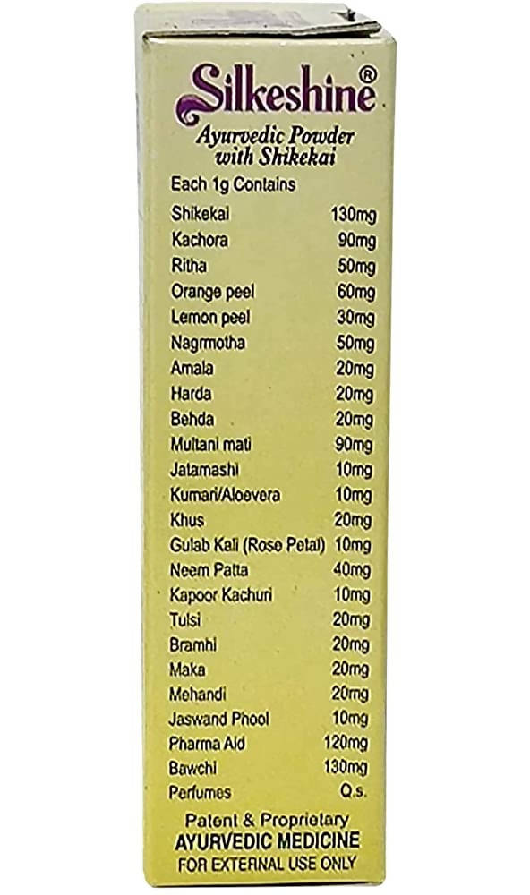 Jai-son Herbals Silkeshine Ayurvedic Powder With Shikekai