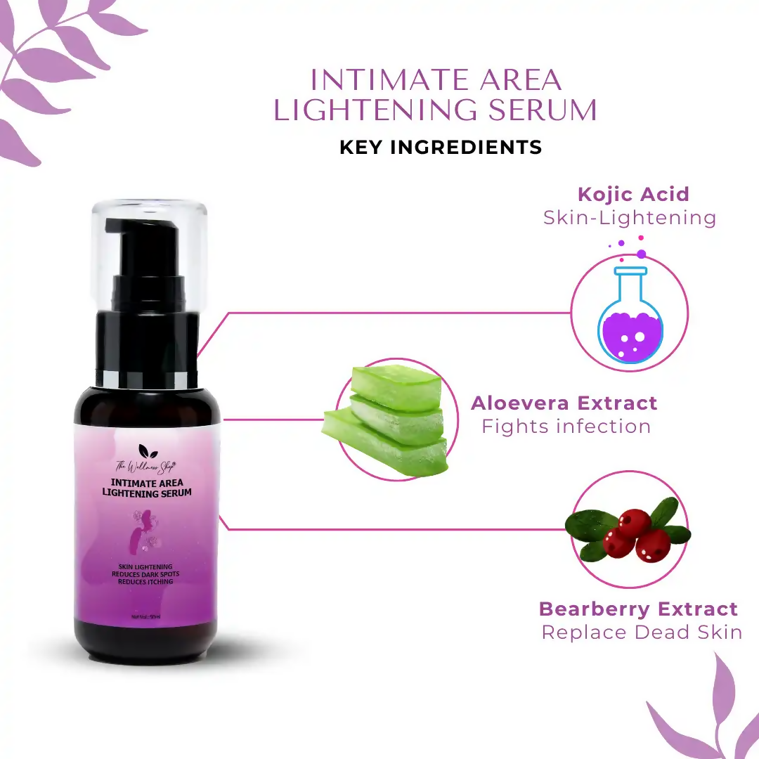 The Wellness Shop Intimate Area lightening Serum - Drmedicart