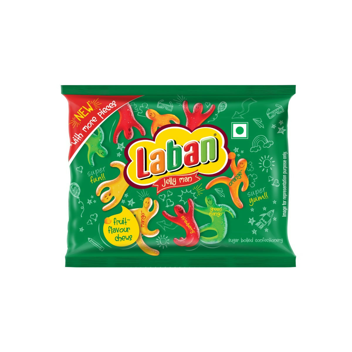 Buy MTR Laban Jelly Man Fruit Flavour Chews from DrMediCart