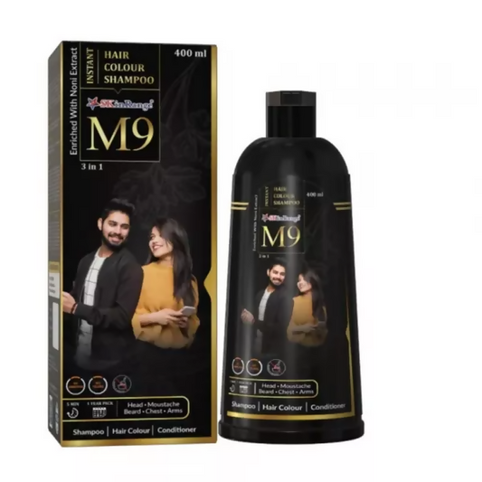 Buy Sat Kartar M9 3 In 1 Instant Hair Color Shampoo from DrMediCart, Ship from India to USA