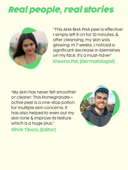 PLIX The Plant Fix Pomegranate Peeling Potion with 25% AHA + 2% BHA + 5% PHA