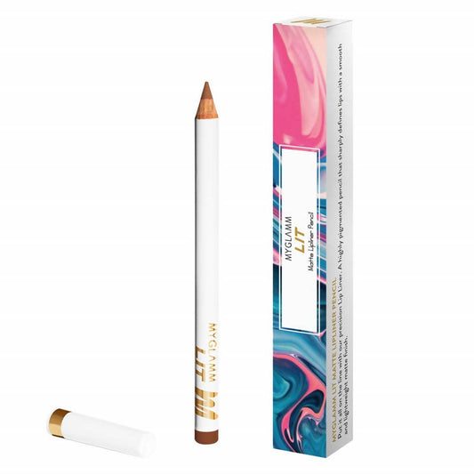 Myglamm LIT Matte Lip Liner Pencil - Blended (1.14 Gm) - DrMediCart