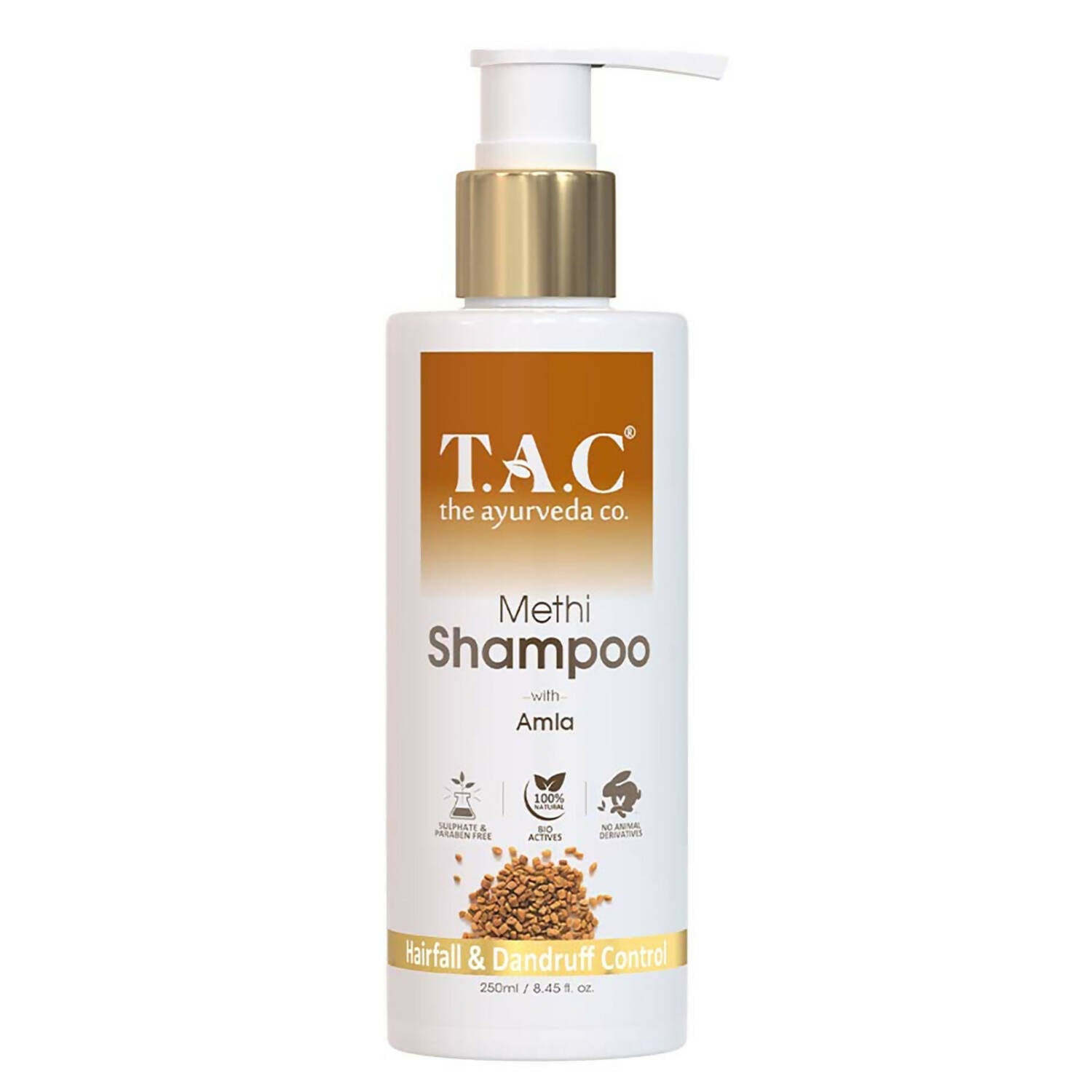 Buy TAC - The Ayurveda Co. Methi Natural Hair Shampoo from DrMediCart, Ship from India to USA