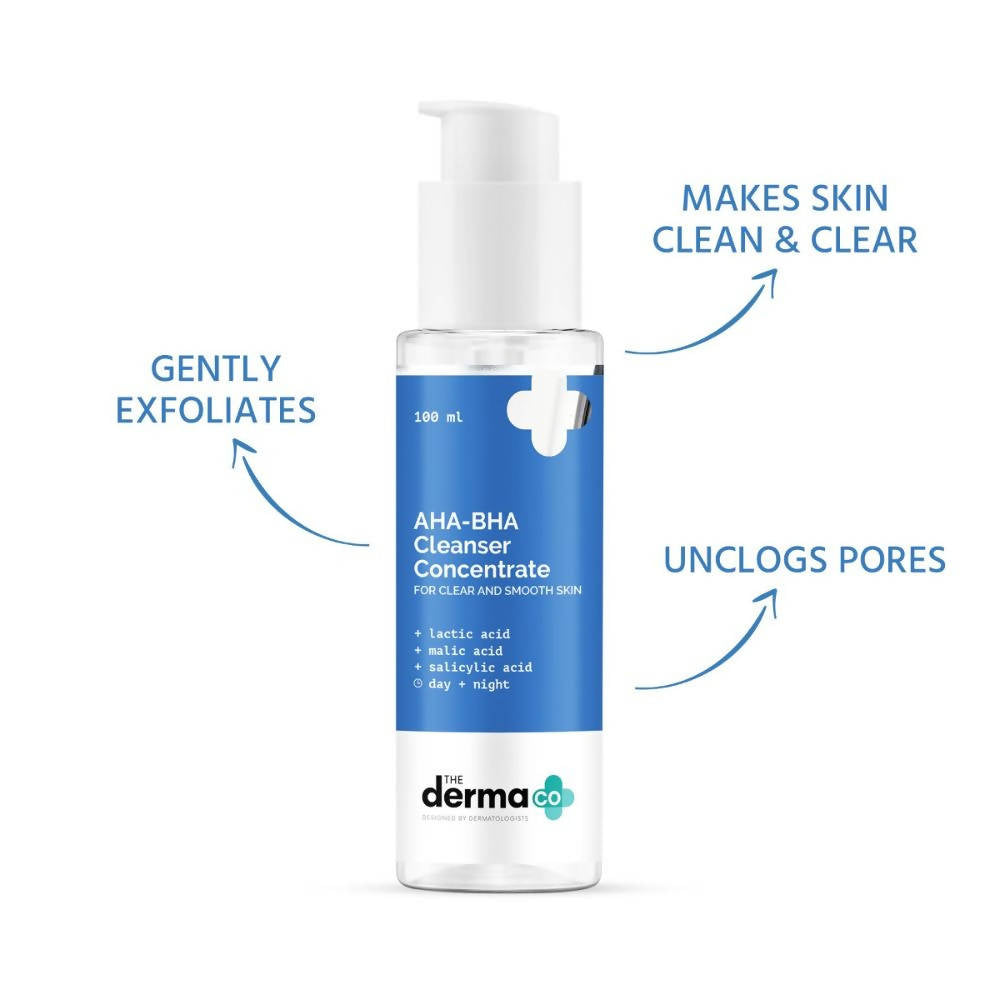 The Derma Co AHA BHA Cleanser Concentrate - Drmedicart