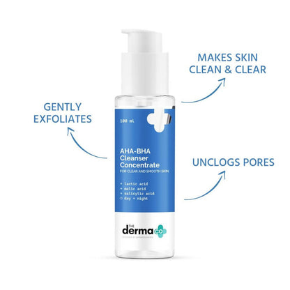 The Derma Co AHA BHA Cleanser Concentrate - Drmedicart