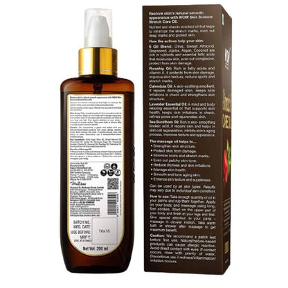 Wow Skin Science Stretch Care Oil - DrMediCart