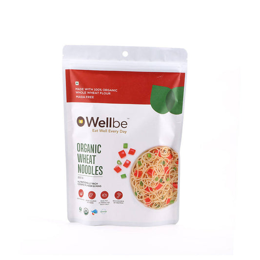 Buy Wellbe Organic Wheat Noodles from DrMediCart, Ship from India to USA