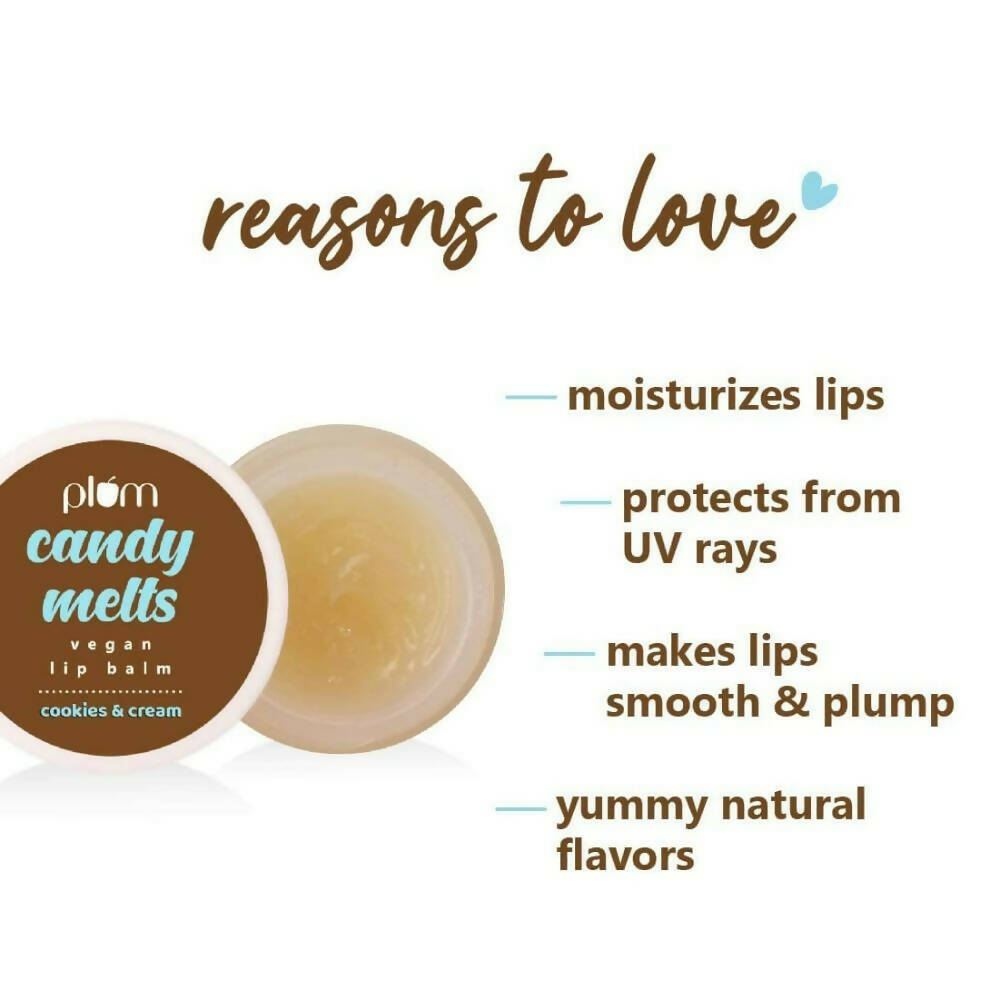 plum candy melts vegan lip balm cookies cream buy in usa