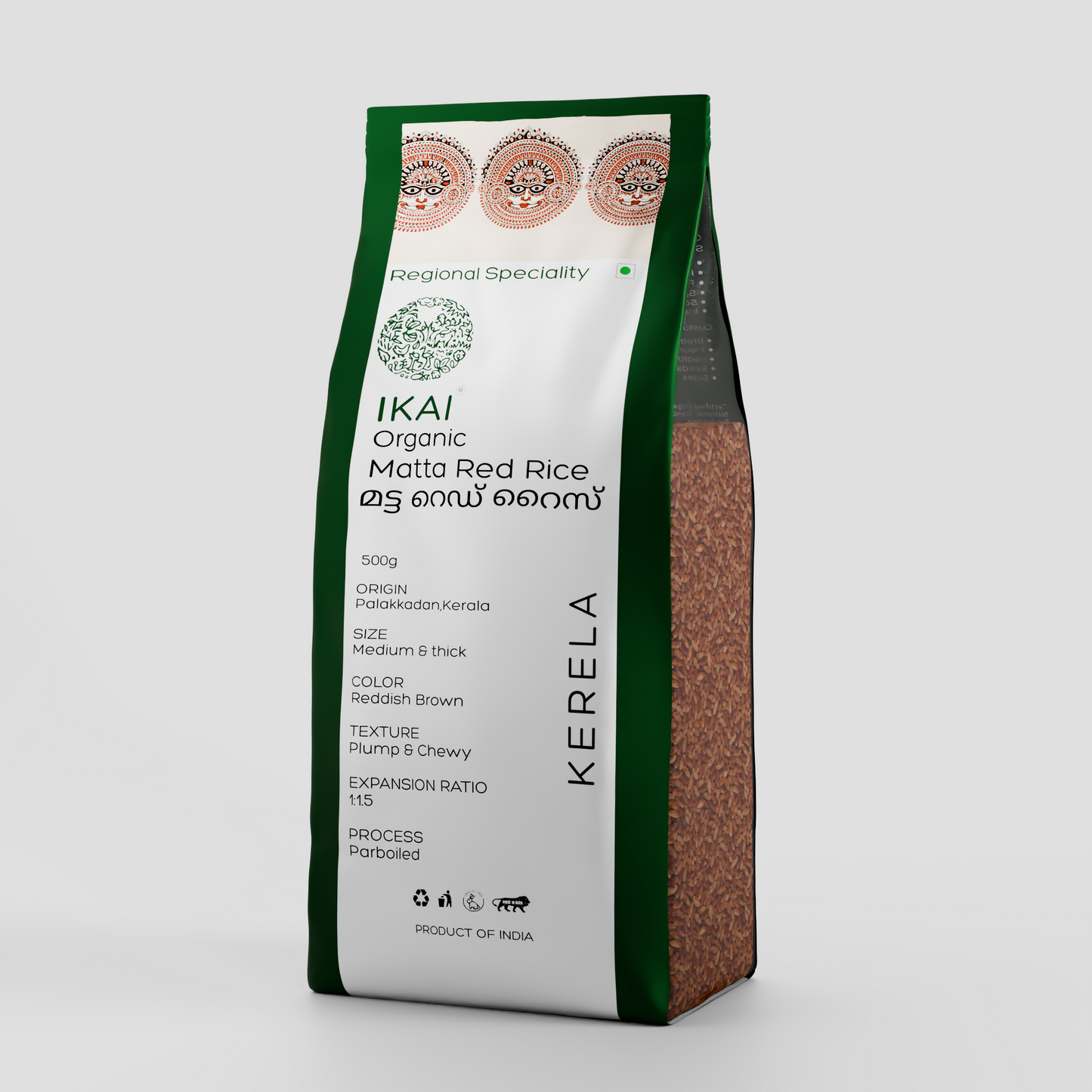 IKAI Organic Matta Red Rice
