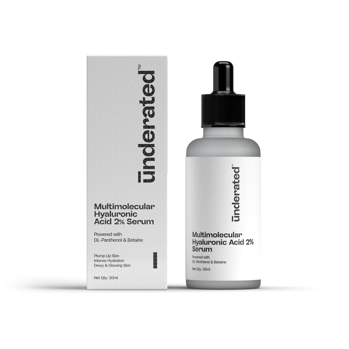 Underated Multimolecular Hyaluronic Acid Serum