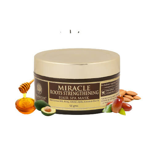 Buy Organicos Miracle Roots Strengthening Hair Spa Mask from DrMediCart, Ship from India to USA
