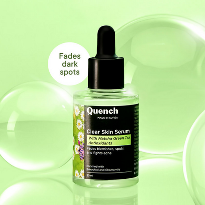 Quench Clear Skin Serum With Matcha Green Tea