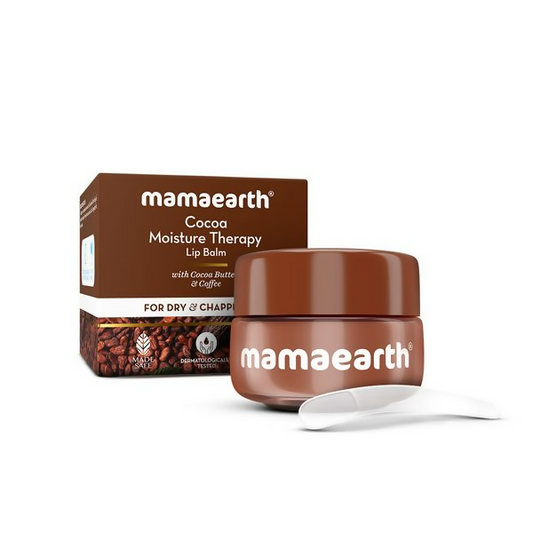 Mamaearth Cocoa Moisture Therapy Lip Balm with Cocoa Butter & Coffee For Dry & Chapped Lips