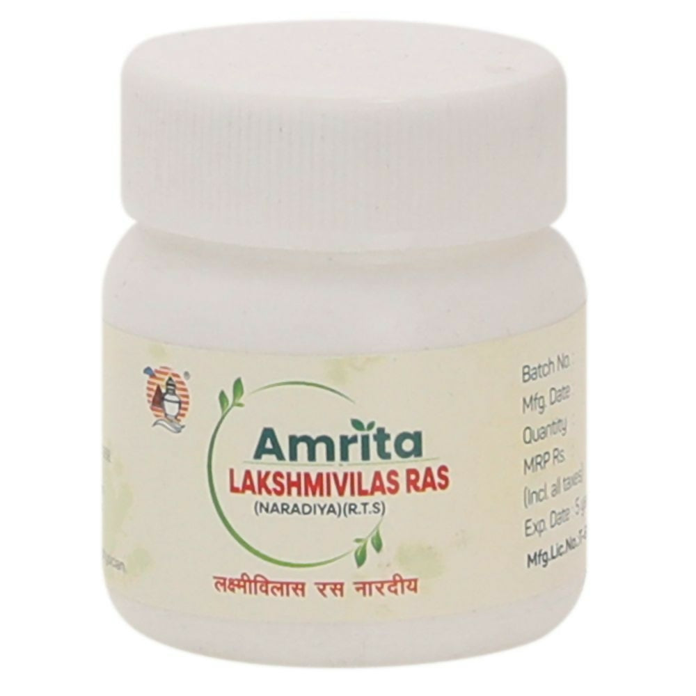 Buy Amrita Lakshmivilas Ras (Naradiya) Tablets from DrMediCart, Ship from India to USA