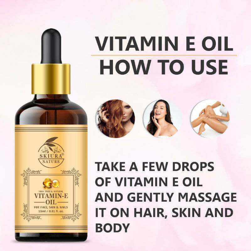 Skiura Nature Vitamin E Oil Pure & Natural