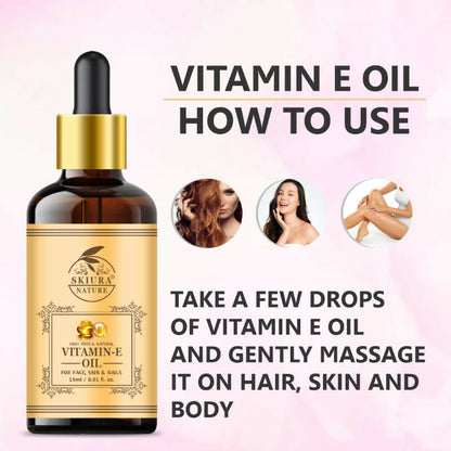 Skiura Nature Vitamin E Oil Pure & Natural