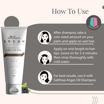 Satthwa Moroccan Argan Oil Conditioner