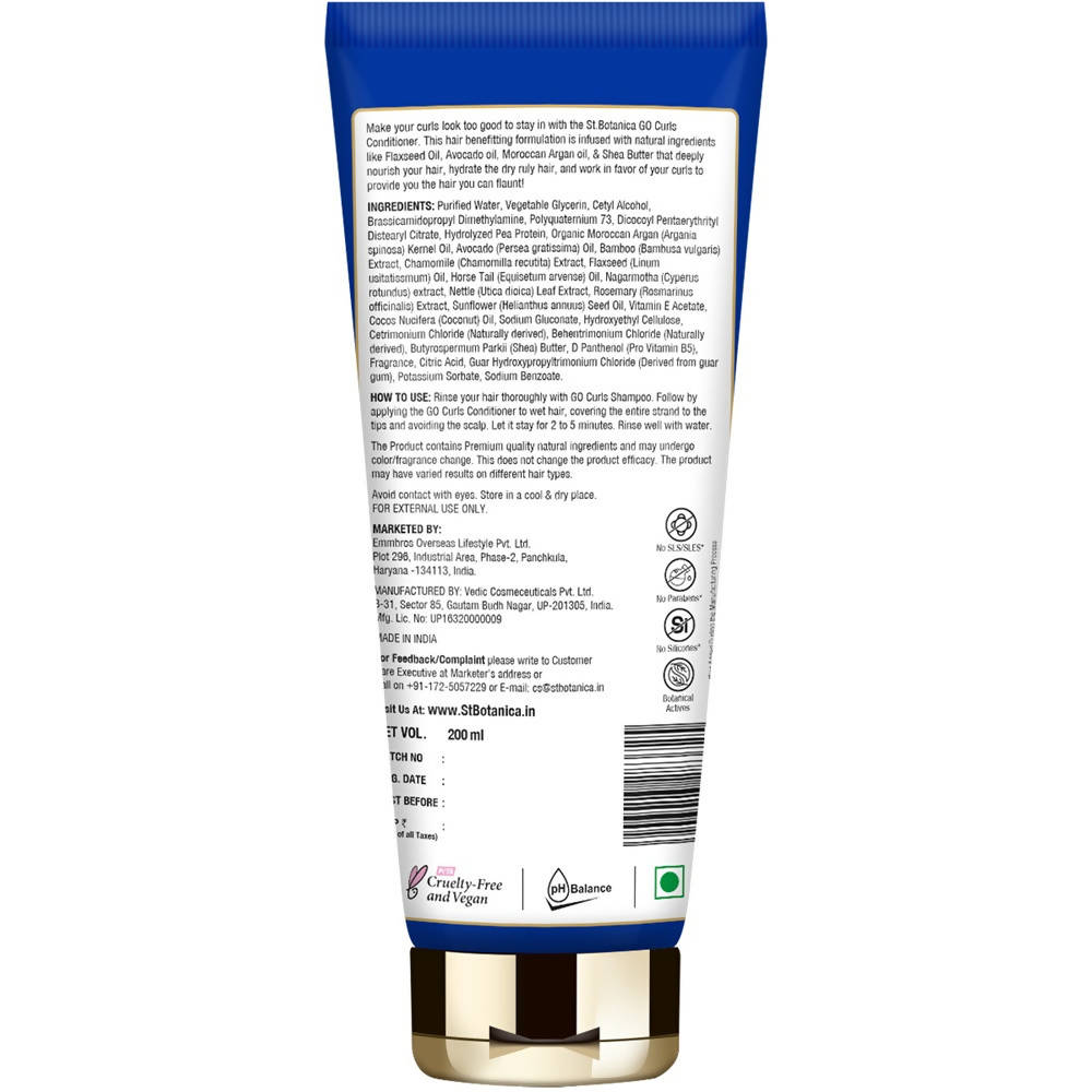 St.Botanica GO Curls Hair Conditioner