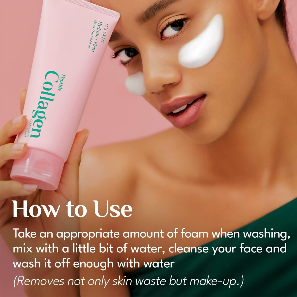 It's Skin Peptide Collagen Cleansing Foam