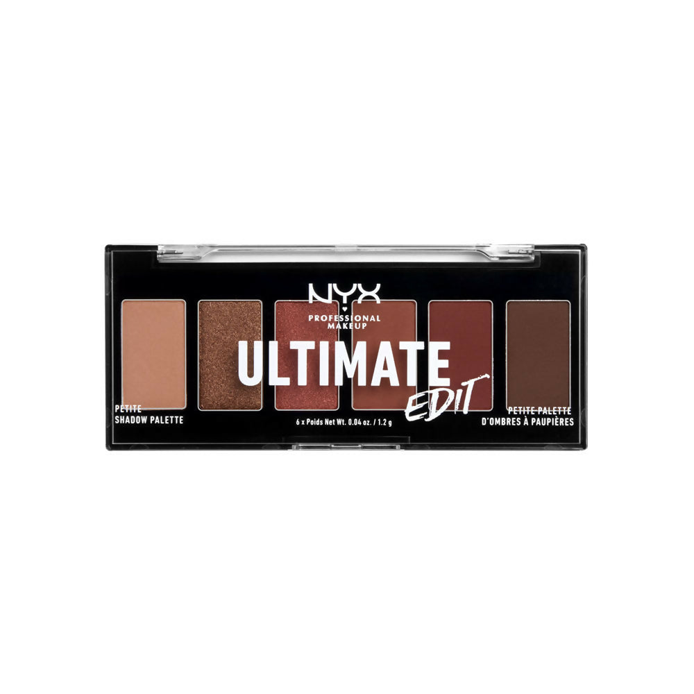 NYX Professional Makeup Ultimate Edit Petite Shadow Palette - Warm Neutrals