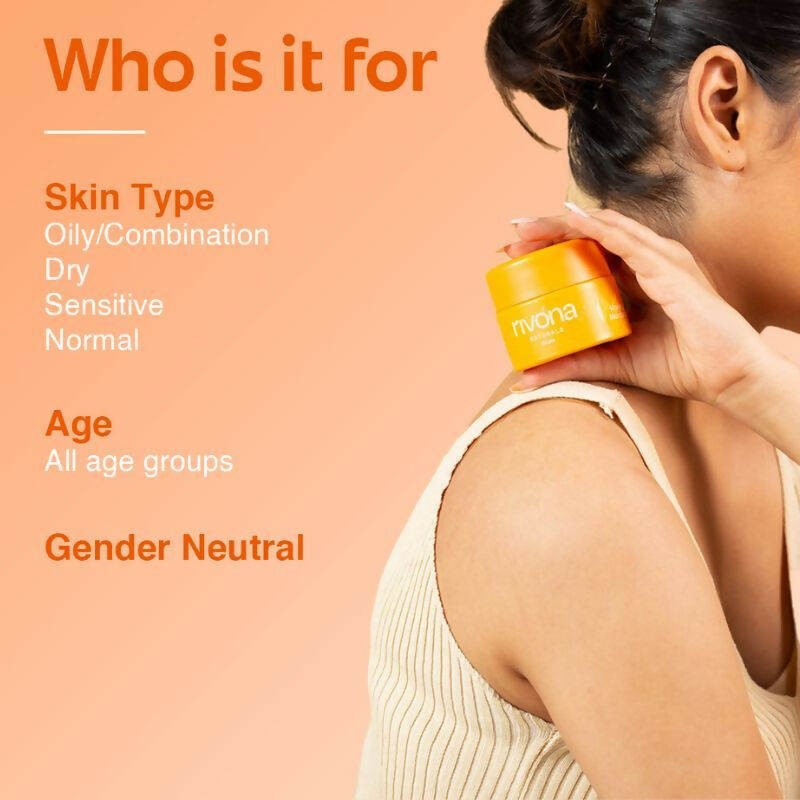 Rivona Naturals Honey And Saffron Face Moisturizing Cream