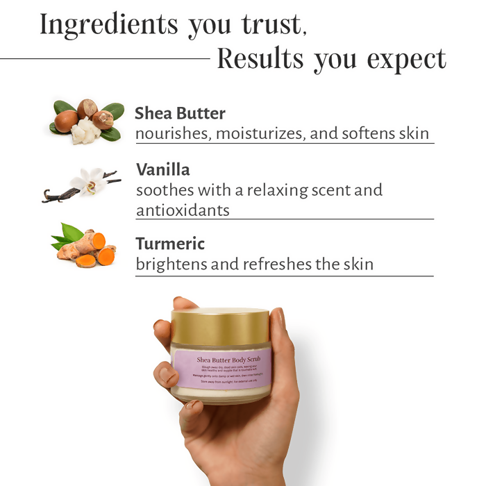 Shankara by Sri Sri Tattva Shea Butter Body Scrub