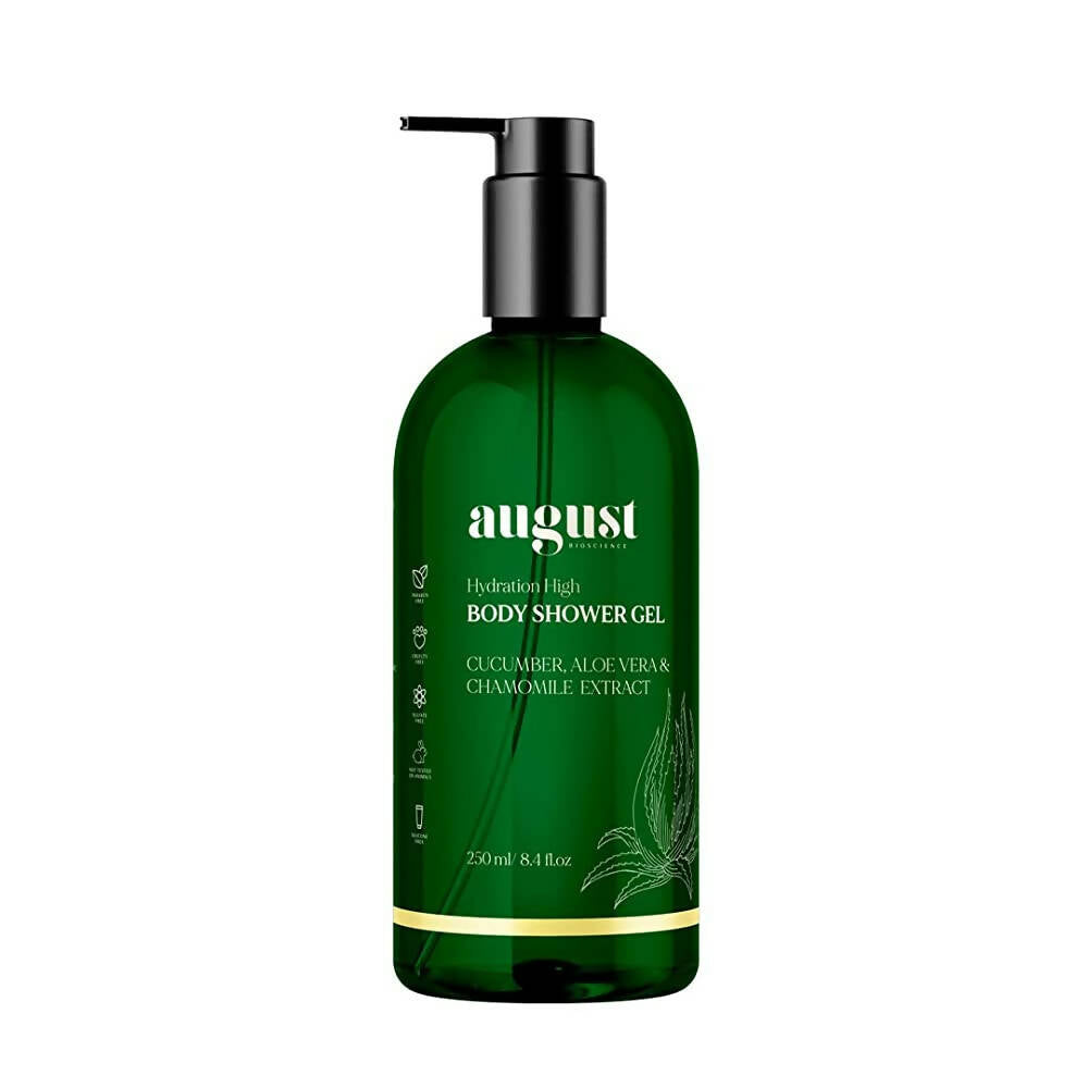 Buy August Bioscience Hydration High Body Shower Gel from DrMediCart, Ship from India to USA