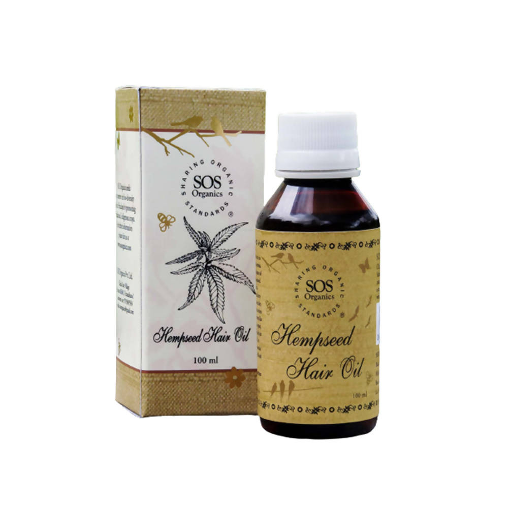 Buy SOS Organics Hempseed Hair Oil from DrMediCart, Ship from India to USA
