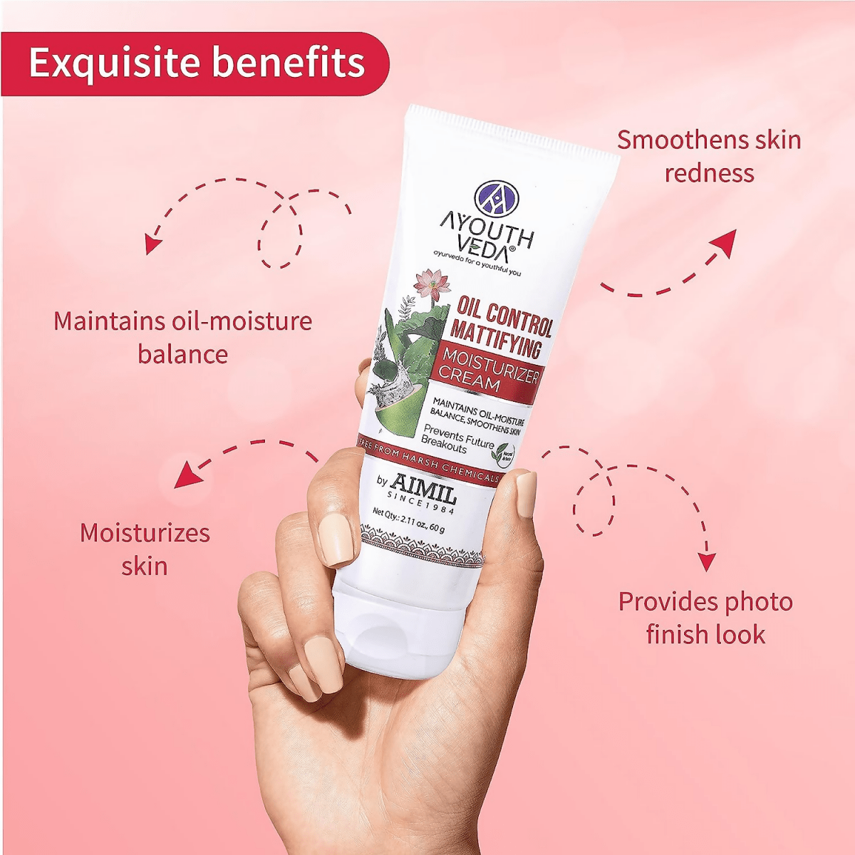Ayouthveda Oil Control Mattfying Moisturizer Cream