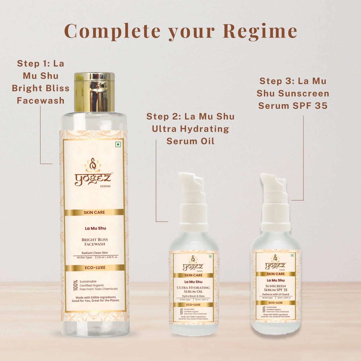 Yogez La Mu Shu Ultra Hydrating Serum Oil