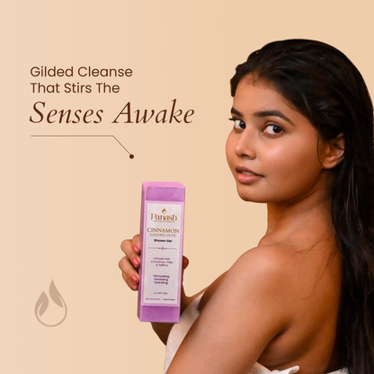 Panash Cinnamon Golden Dust Shower Gel