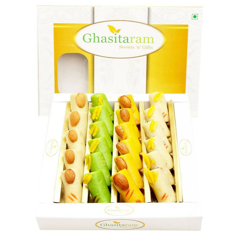 Ghasitaram Sugarfree Assorted Rolls Sweet Box