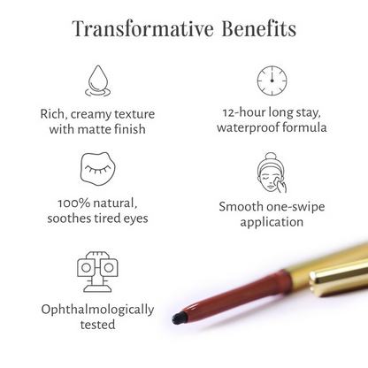 Shankara by Sri Sri Tattva Illuminate Kohl Kajal - Matte Black