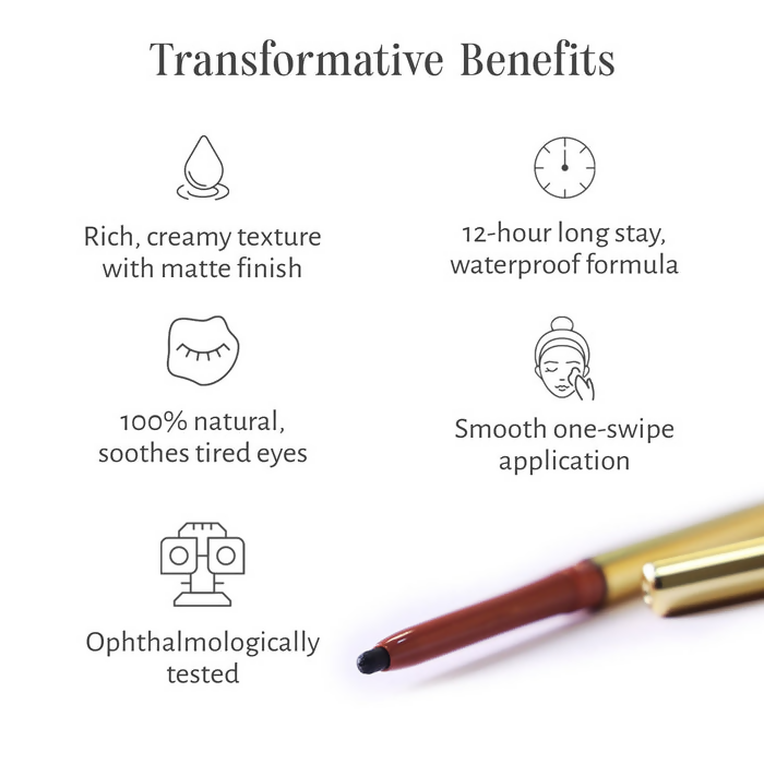 Shankara by Sri Sri Tattva Illuminate Kohl Kajal - Matte Black