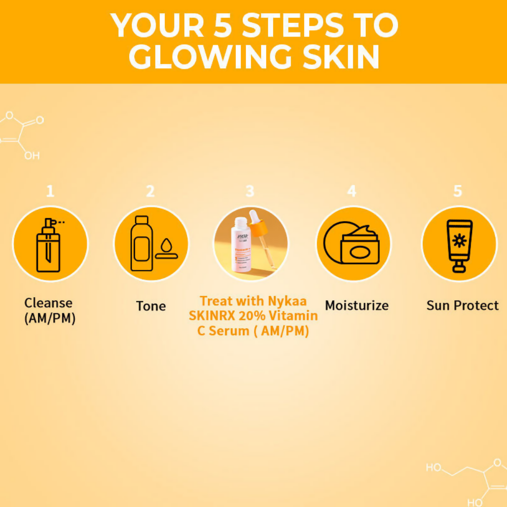 Nykaa SkinRX 20% Vitamin C Face Serum