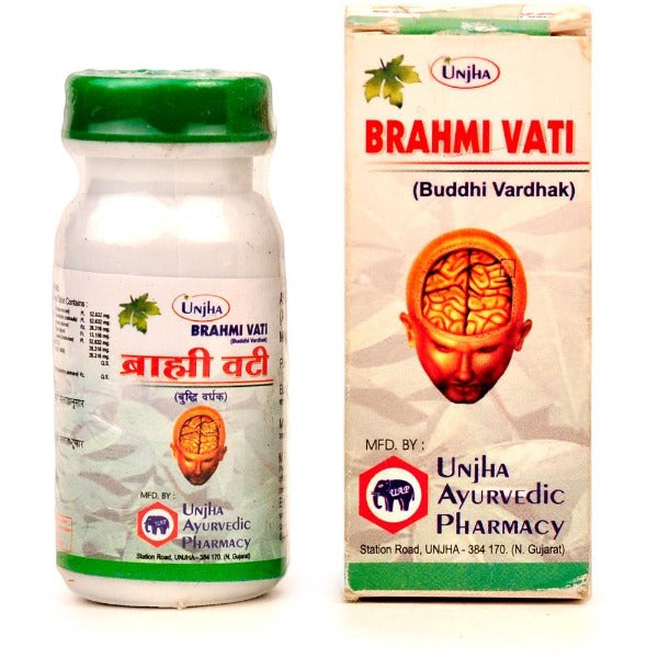 Unjha Brahmi Vati (Buddhi Vardhak) - Drmedicart