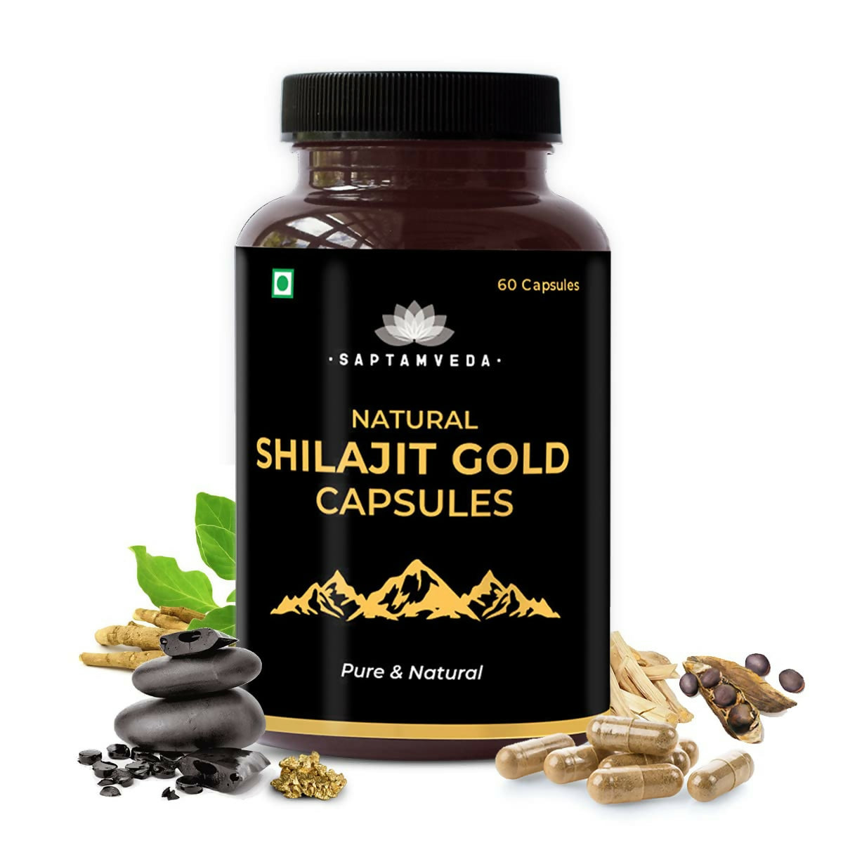 Saptamveda Natural SJ Gold Capsules