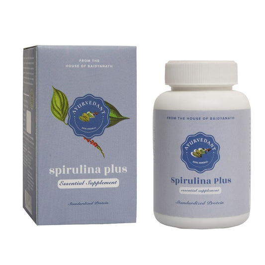 Buy Baidyanath Jhansi Ayurvedant Spirulina Plus from DrMediCart, Ship from India to USA