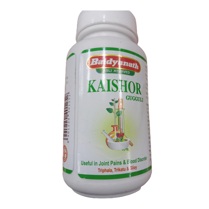 Baidyanath Jhansi Kaishore Guggulu Tablets 80 Tab