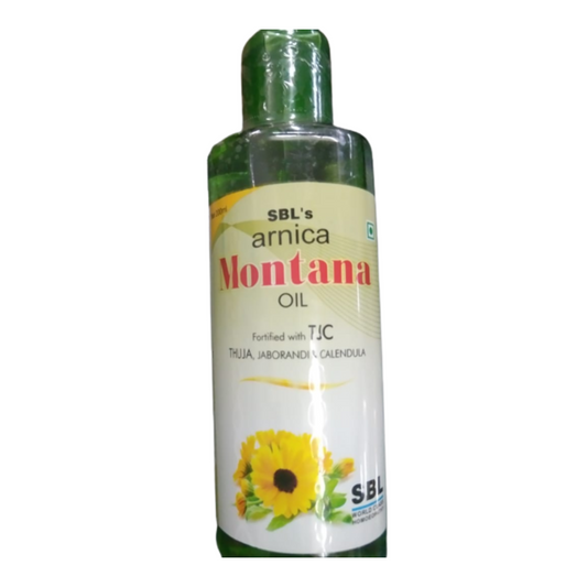 Buy SBL Homeopathy Arnica Montana Fortified Hair Oil from DrMediCart, Ship from India to USA