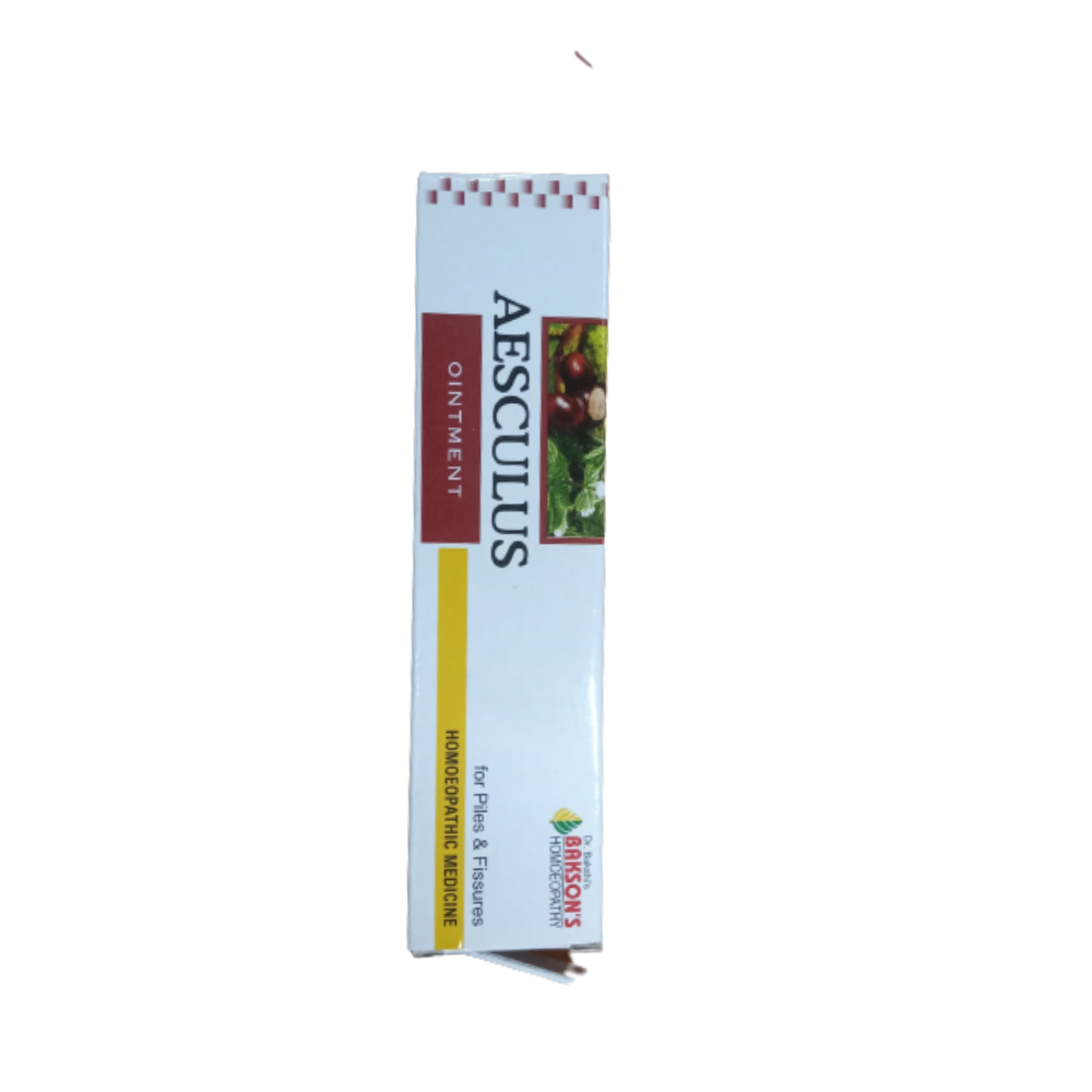 Buy Bakson's Homeopathy Aesculus Ointment from DrMediCart, Ship from India to USA