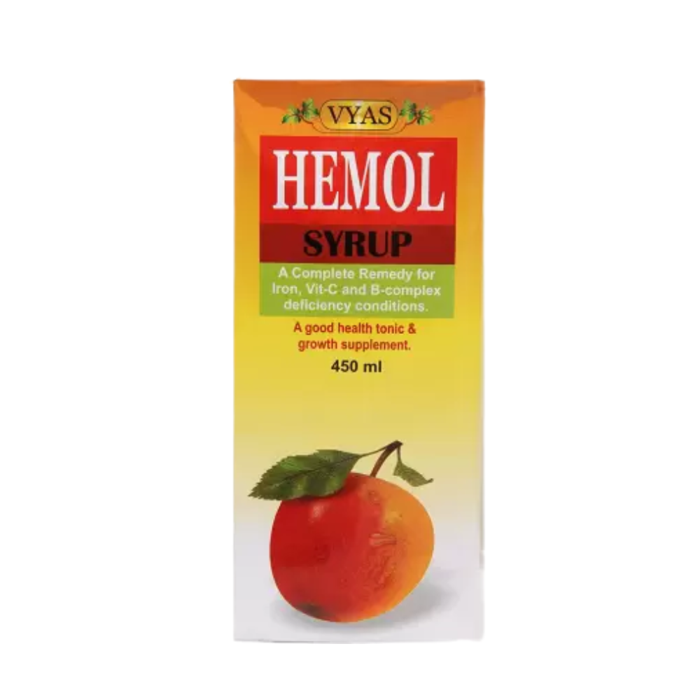 Buy Vyas Hemol Syrup from DrMediCart, Ship from India to USA