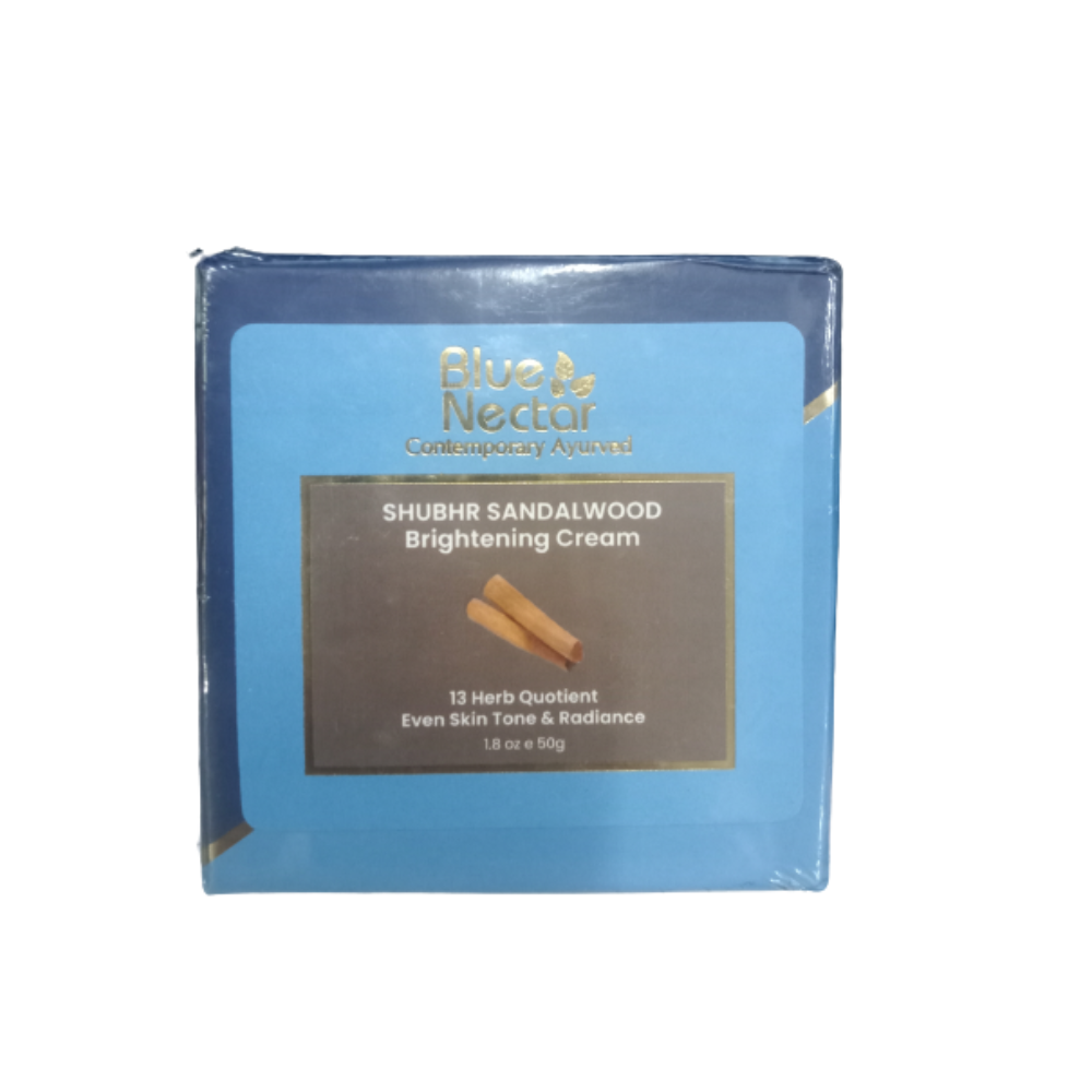 Blue Nectar Shubhr Brightening & Radiance Sandalwood Cream for Women - Limited Time Offer