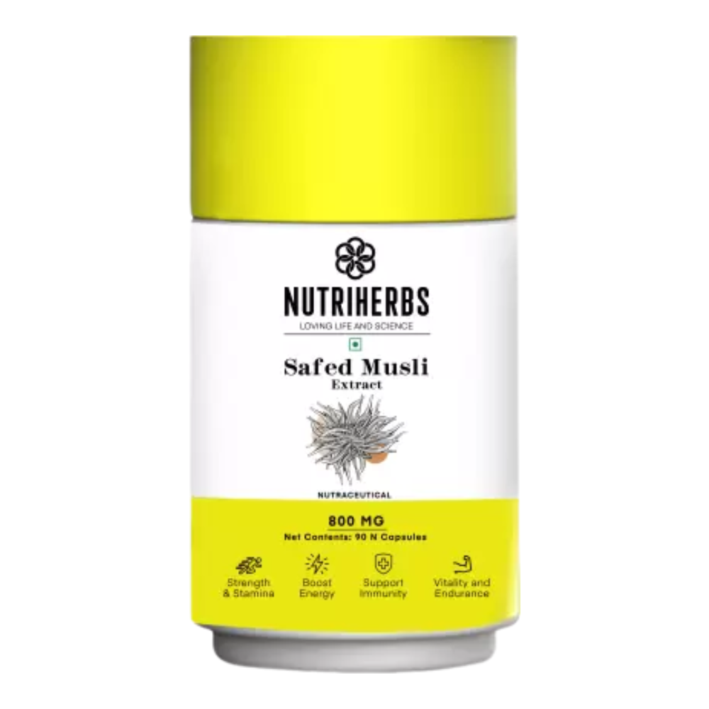 Nutriherbs Safed Musli Capsules