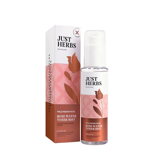 Just Herbs Steam Distilled Rose Water Facial Mist