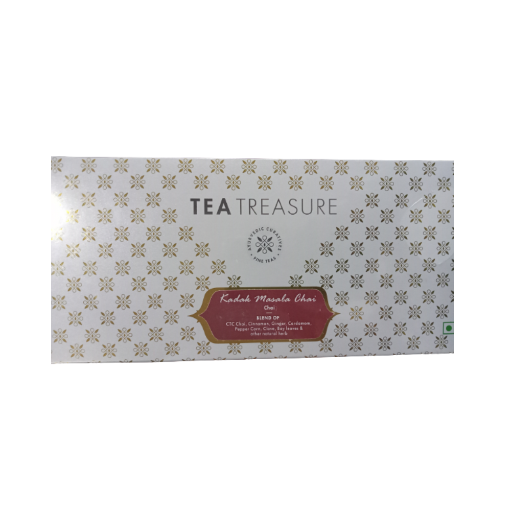 Tea Treasure Kadak Masala Chai Tea Bags - Drmedicart