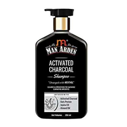 Man Arden Activated Charcoal Shampoo With Argan Oil