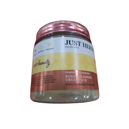 Just Herbs Body Luster Sandal -Turmeric Ubtan Pack