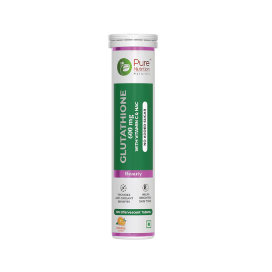 Buy Pure Nutrition Glutathione Effervescent Tablets from DrMediCart, Ship from India to USA