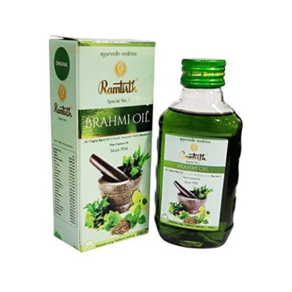 Buy Ramtirth Brahmi Hair Oil from DrMediCart, Ship from India to USA